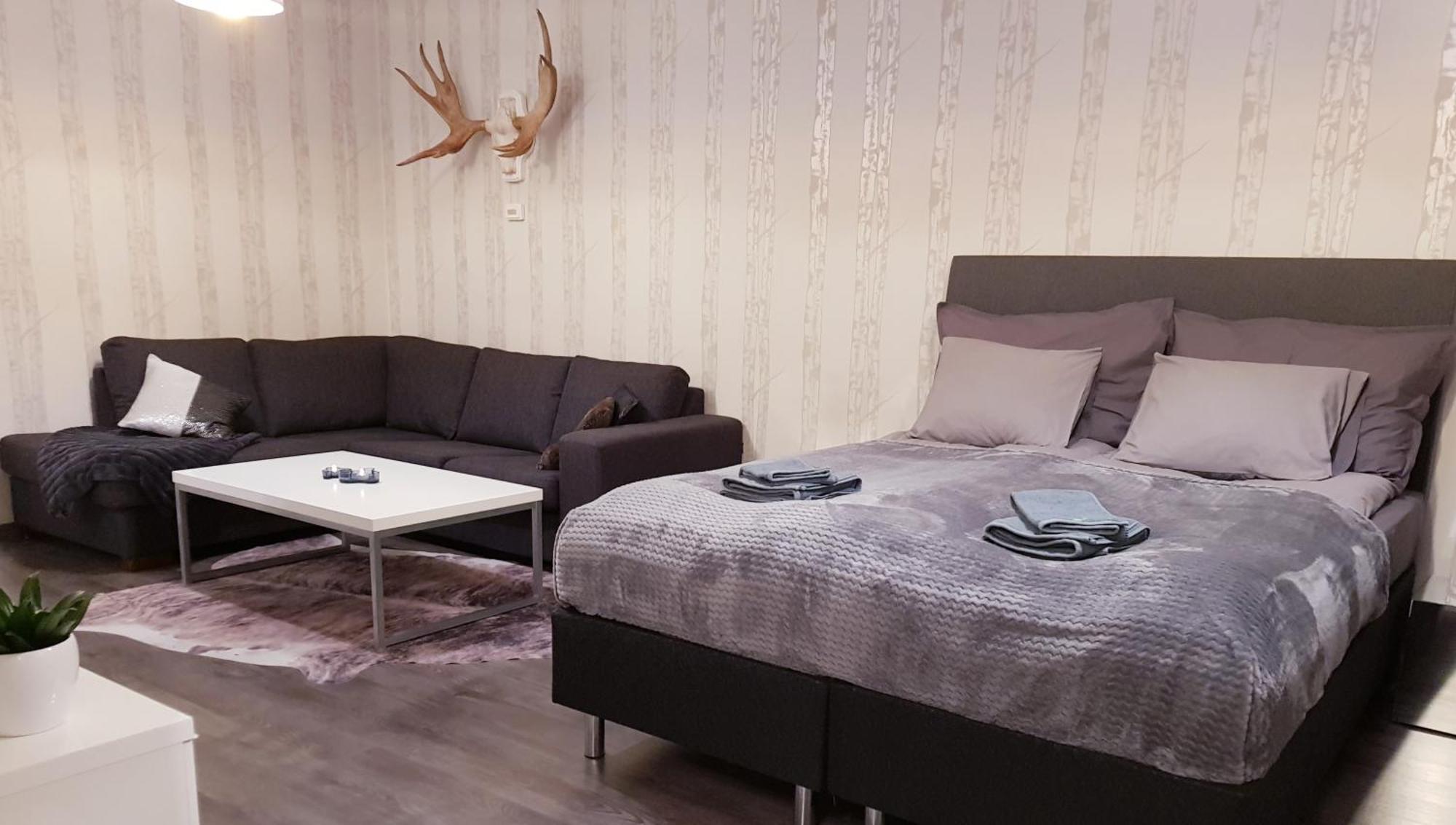Vartiomaja - Beautiful Apartment Near Arktikum 로바니에미 외부 사진